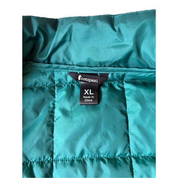 Cotopaxi Trico Hybrid Insulated Fleece Puffer Vest size XL Green - Picture 5 of 12